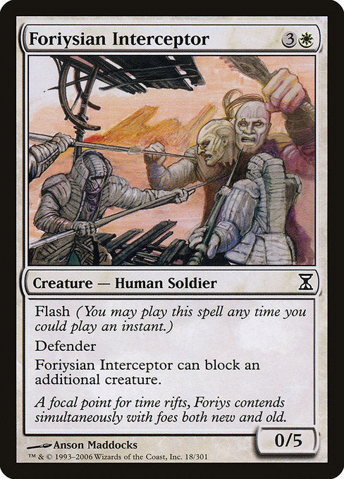 TSP: Foriysian Interceptor (Foil)