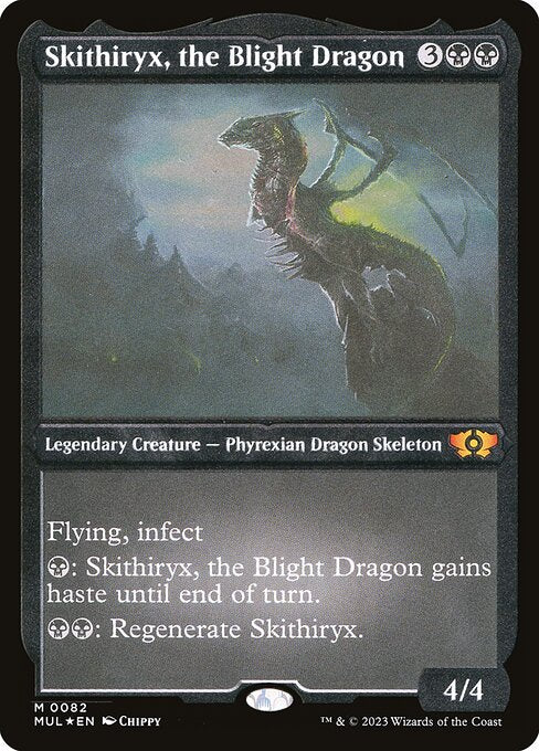 MUL: Skithiryx, the Blight Dragon (Foil Etched)