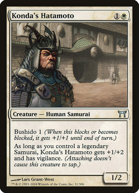 CHK: Konda's Hatamoto (Foil)