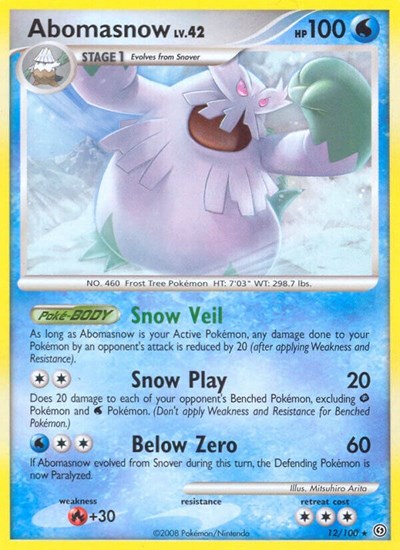 SF: Abomasnow (Reverse Holofoil)