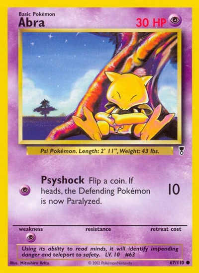 LC: Abra (Reverse Holofoil)