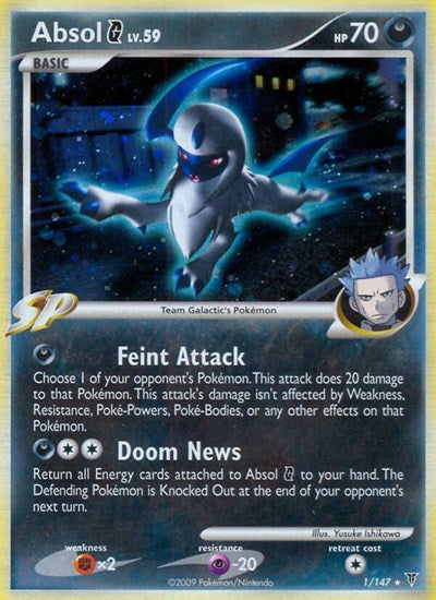 SV: Absol G (Reverse Holofoil)