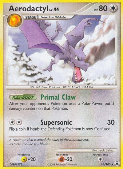MD: Aerodactyl (Reverse Holofoil)