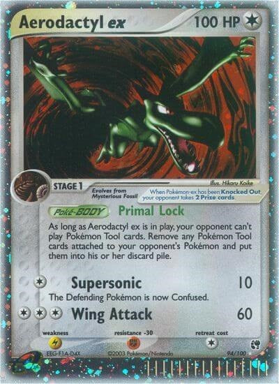 SS: Aerodactyl ex (Holofoil)