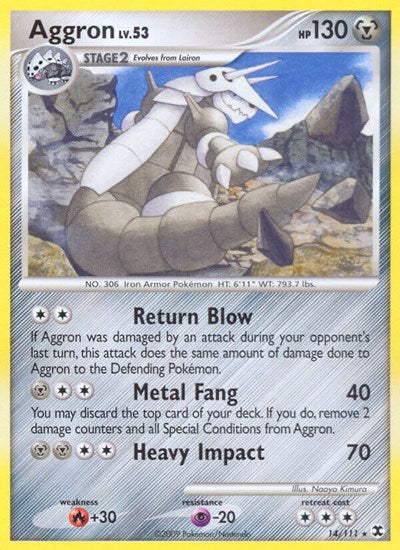 RR: Aggron (Reverse Holofoil)