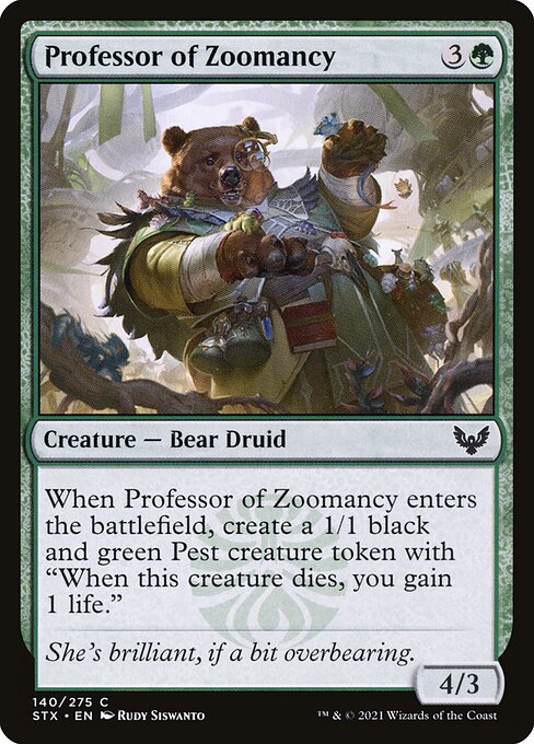 STX: Professor of Zoomancy