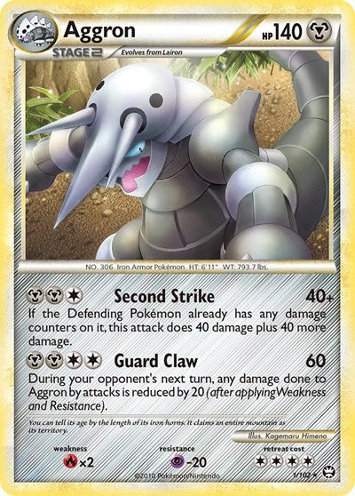 TM: Aggron (Reverse Holofoil)
