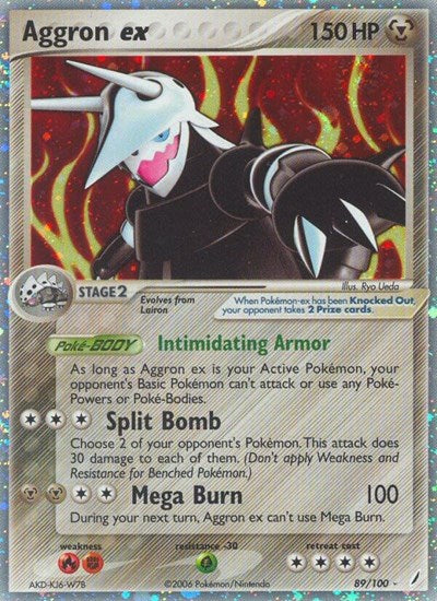 CG: Aggron ex (Holofoil)