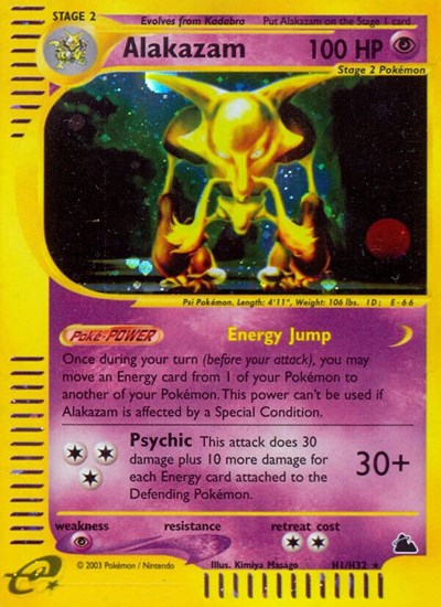 SK: Alakazam (H1) (Holofoil)