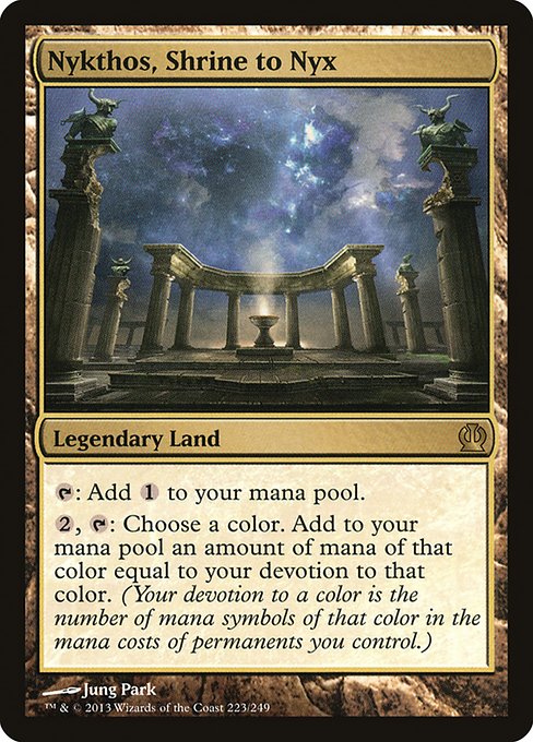 THS: Nykthos, Shrine to Nyx (Foil)