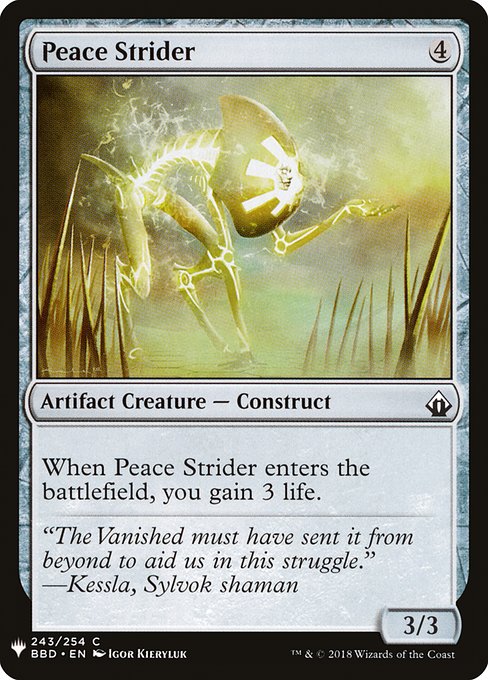 PLST: Peace Strider