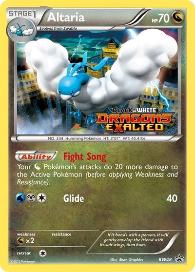 PR: Altaria - BW48 (Prerelease) (Holofoil)