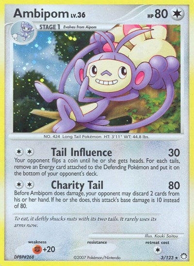 MT: Ambipom (Reverse Holofoil)