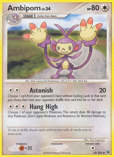 MD: Ambipom (Reverse Holofoil)
