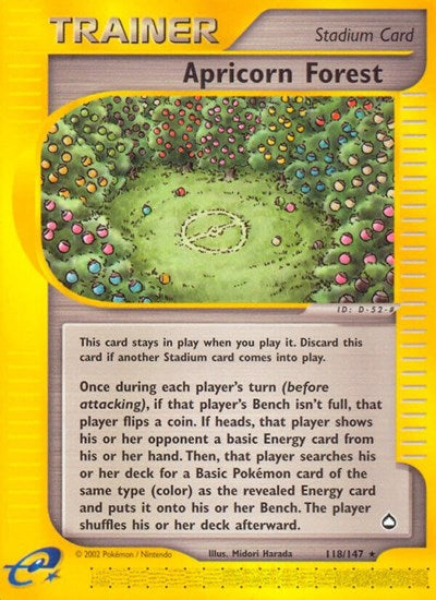 AQ: Apricorn Forest (Reverse Holofoil)