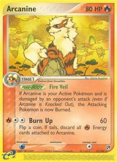 SS: Arcanine (Reverse Holofoil)