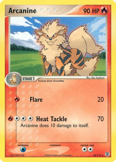 RG: Arcanine (Reverse Holofoil)