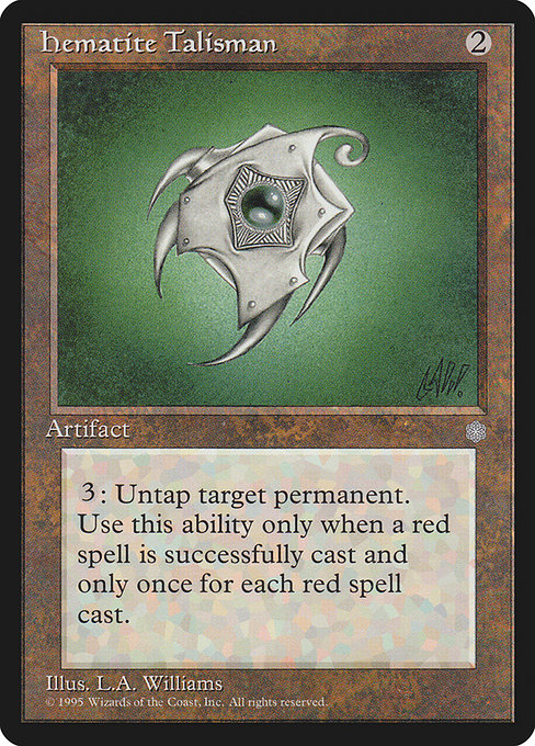 ICE: Hematite Talisman
