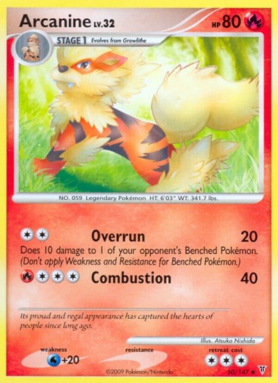 SV: Arcanine (Reverse Holofoil)