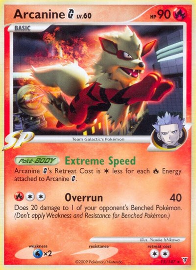 SV: Arcanine G (Reverse Holofoil)