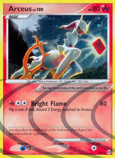 AR: Arceus (AR3) (Holofoil)