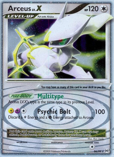AR: Arceus Lv.X (96) (Holofoil)