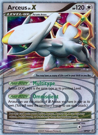 PR: Arceus LV.X - DP53 (Holofoil)