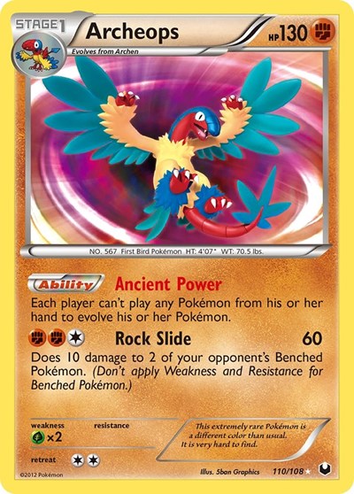 DEX: Archeops (Holofoil)