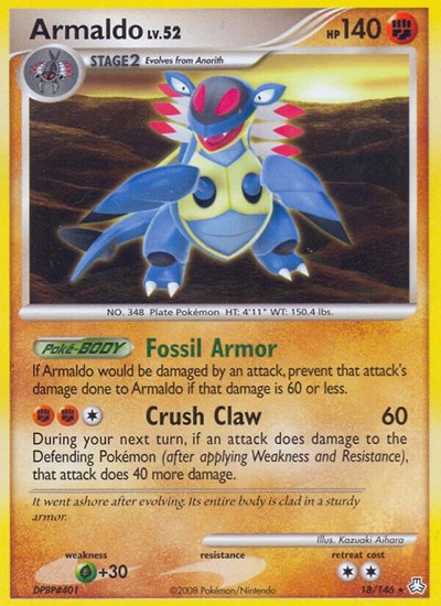 LA: Armaldo (Reverse Holofoil)