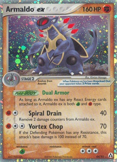 LM: Armaldo ex (Holofoil)