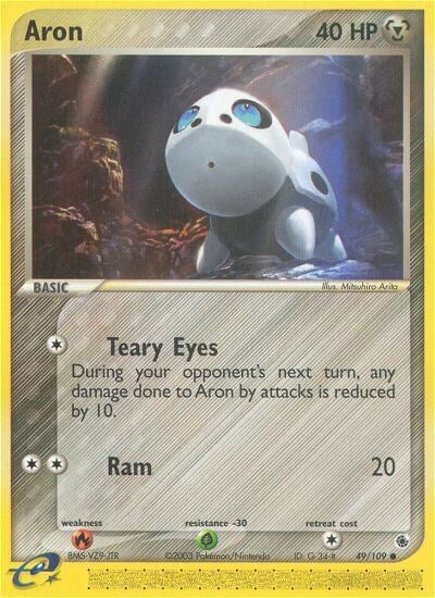 RS: Aron - 49/109 (Reverse Holofoil)