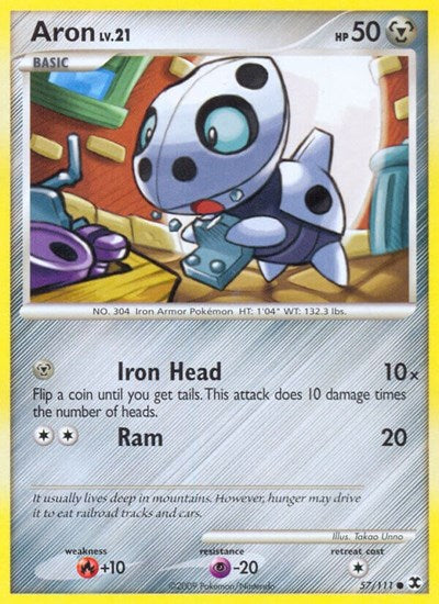 RR: Aron (Reverse Holofoil)