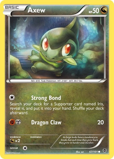 PLB: Axew (Reverse Holofoil)