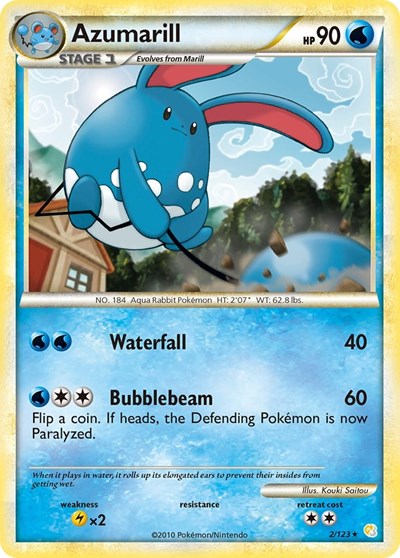 HS: Azumarill (Reverse Holofoil)