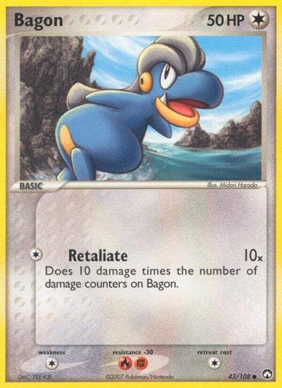 PK: Bagon (Reverse Holofoil)