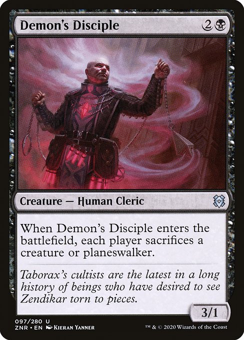 ZNR: Demon's Disciple (Foil)