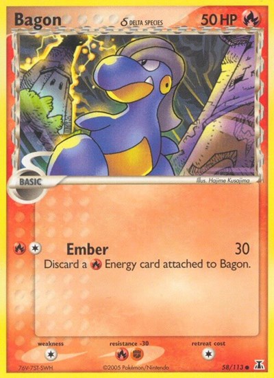 DS: Bagon - 058/113 (Delta Species)