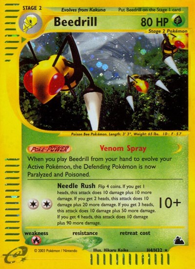 SK: Beedrill (H4) (Holofoil)