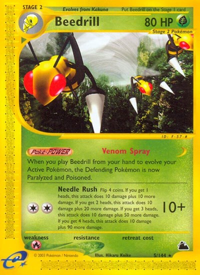 SK: Beedrill (5) (Reverse Holofoil)