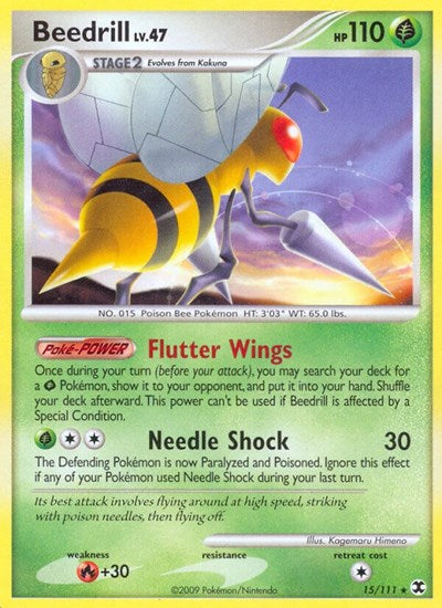 RR: Beedrill (Reverse Holofoil)