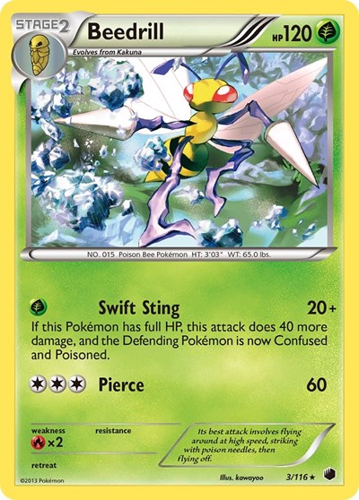 PLF: Beedrill (Reverse Holofoil)