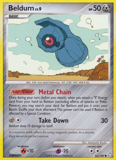 LA: Beldum (83) (Reverse Holofoil)