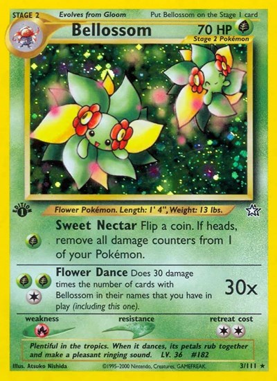 N1: Bellossom (1st Edition Holofoil)
