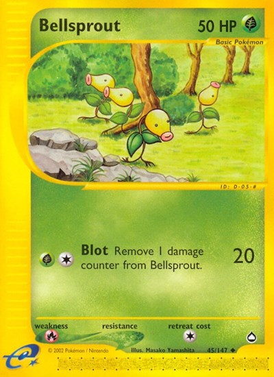 AQ: Bellsprout (45) (Reverse Holofoil)