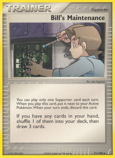CG: Bill's Maintenance (Reverse Holofoil)