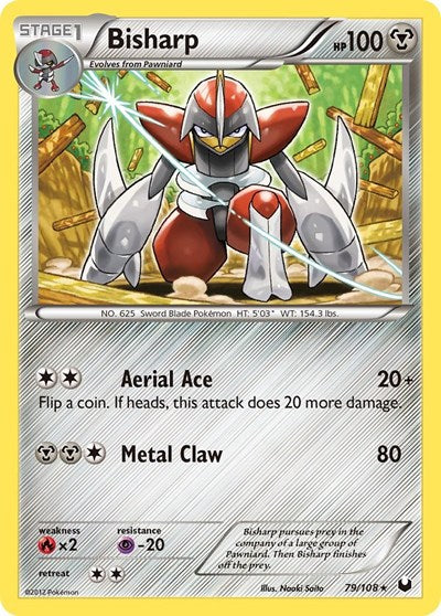DEX: Bisharp (79) (Reverse Holofoil)