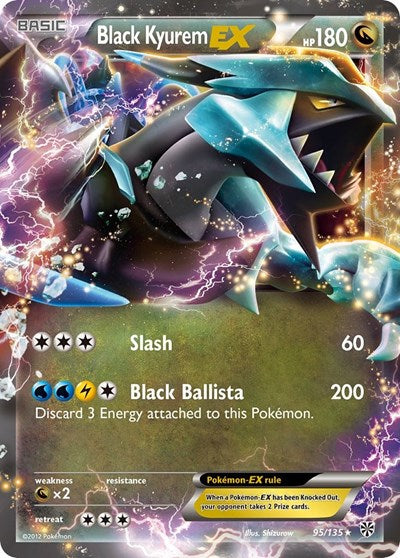 PLS: Black Kyurem EX (Holofoil)
