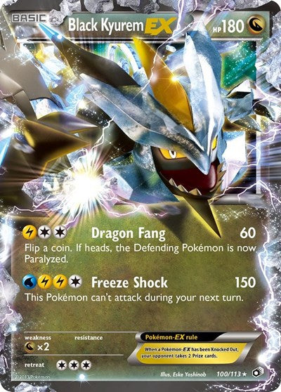 LTR: Black Kyurem EX (Holofoil)
