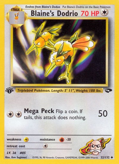 G2: Blaine's Dodrio (1st Edition)