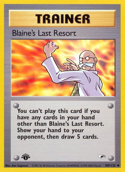 G1: Blaine's Last Resort (1st Edition)